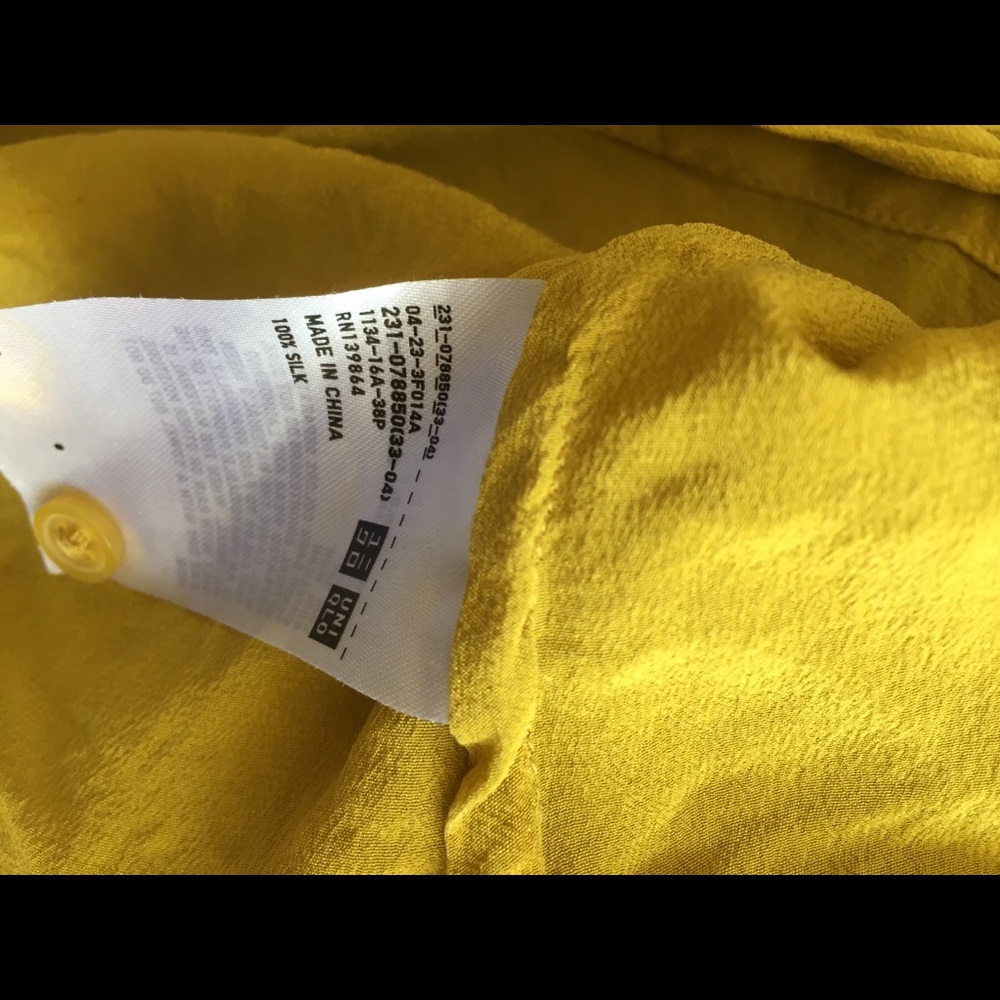 Silk button down - Picture 4 of 4